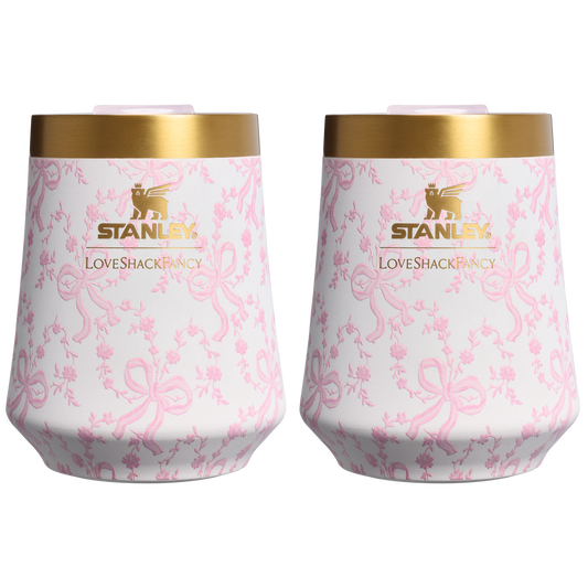 Stanley 1913 x LoveShackFancy Holiday The Reserve Wine Tumbler Set | 2-pack